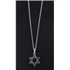 Image 2 : EFFY NOVELTY 14K SAPPHIRE STAR OF DAVID NECKLACE