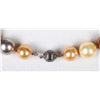 Image 3 : HUGE CHOCOLATE GENUINE PEARL STERLING NECKLACE