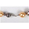 Image 4 : HUGE CHOCOLATE GENUINE PEARL STERLING NECKLACE