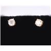 Image 1 : 14K YELLOW GOLD 0.90CTW DIAMOND STUD EARRINGS