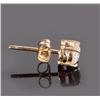 Image 4 : 14K YELLOW GOLD 0.90CTW DIAMOND STUD EARRINGS