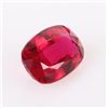 Image 2 : 8.85CT CUSHION CUT RED RUBY LOOSE GEMSTONE