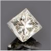 Image 1 : 1/2 CARAT PRINCESS CUT DIAMOND GEMSTONE