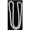Image 6 : MIKIMOTO 14K/18K GOLD PEARL NECKLACE & BRACELET
