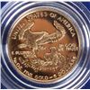 Image 2 : 1989 P 1/10 OZT PROOF $5 FINE GOLD AMERICAN EAGLE