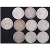 Image 1 : TEN ASSORTED 90% MORGAN SILVER DOLLARS