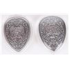 Image 3 : FINE SILVER 1/2 OZ SHIELD OF HENRY II FRANCE - (2)