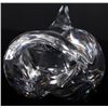 Image 4 : STEUBEN VINTAGE CRYSTAL FOX SIGNED PAPERWEIGHT