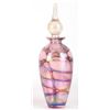 Image 1 : IRIDESCENT CRYSTAL DECANTER W/ POINTED STOPPER