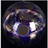 Image 6 : BEAUTIFUL ART GLASS BALL SIGNED JOE FLECK