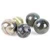 Image 1 : HANDMADE AGATE STONE MARBLES 1.0-0.8" - (5)