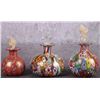 Image 1 : ITALIAN MURANO GLASS HAND-BLOWN PERFUME VASES