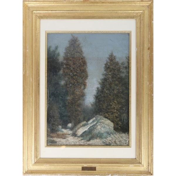 CHARLES HAROLD DAVIS (1856-1933) OIL PAINTING