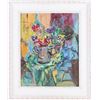 Image 1 : AFTER HENRI MATISSE ORIGINAL OIL FLORAL PAINTING