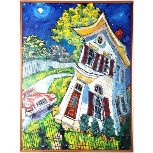 MICHALOPOULOS " CAR DE LUNE" ORIGINAL PAINTING