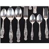 Image 3 : ANTIQUE WHITING HERALDIC STERLING SILVER FLATWARE