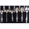 Image 2 : ANTIQUE WHITING HERALDIC STERLING ORNATE SPOONS