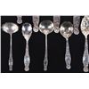 Image 3 : ANTIQUE WHITING HERALDIC STERLING ORNATE SPOONS