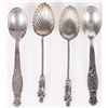 Image 2 : ANTIQUE STERLING SILVER SOUVENIR SPOONS - LOT OF 9