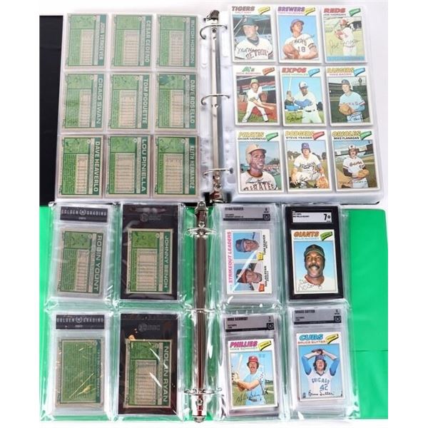 1977 TOPPS BASEBALL COMPLETE SET NM-M+ PSA/SGC