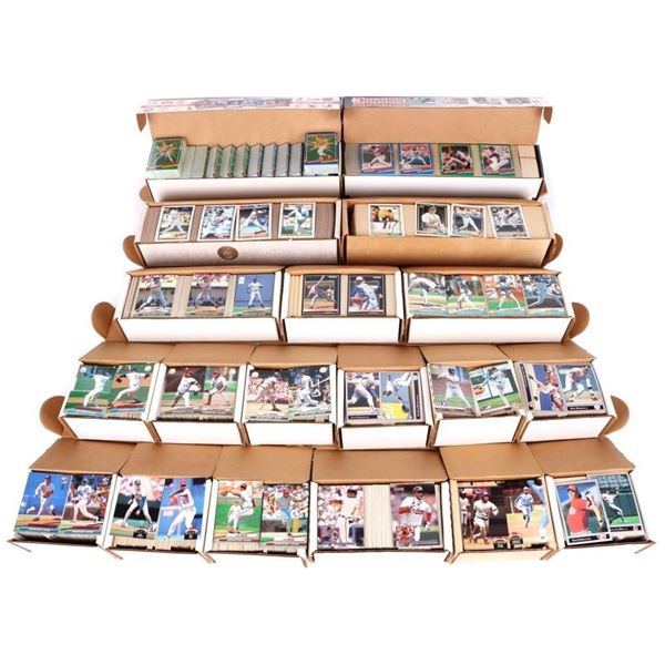ASSORTED 1990'S BASEBALL CARD SETS - (22)