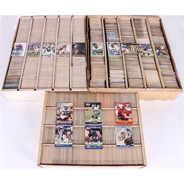 ASSORTED 90'S NFL FOOTBALL SETS - (3)