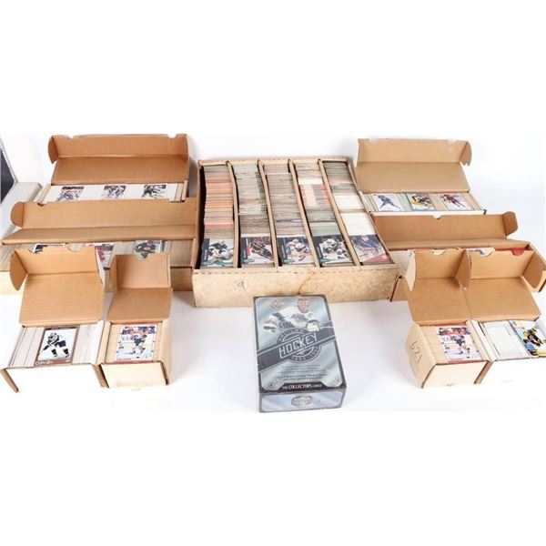 ASSORTED 90'S & EARLY 2000'S NHL HOCKEY SETS -(10)