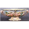 Image 1 : CAPODIMONTE LARGE CENTERPIECE BOWL ITALY