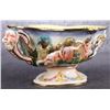 Image 4 : CAPODIMONTE LARGE CENTERPIECE BOWL ITALY