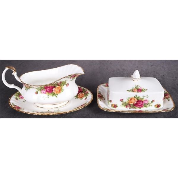 ROYAL ALBERT OLD COUNTRY ROSES SERVING DISHES