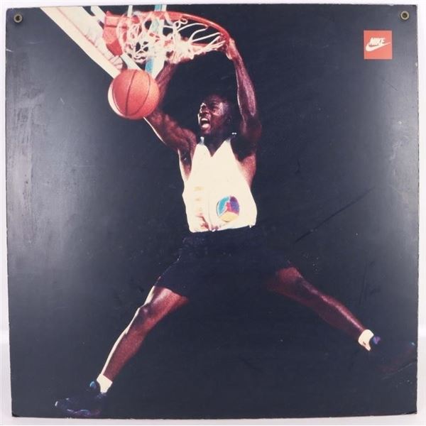 VINTAGE 1990'S ADVERTISING AIR JORDANS CARDBOARD-2