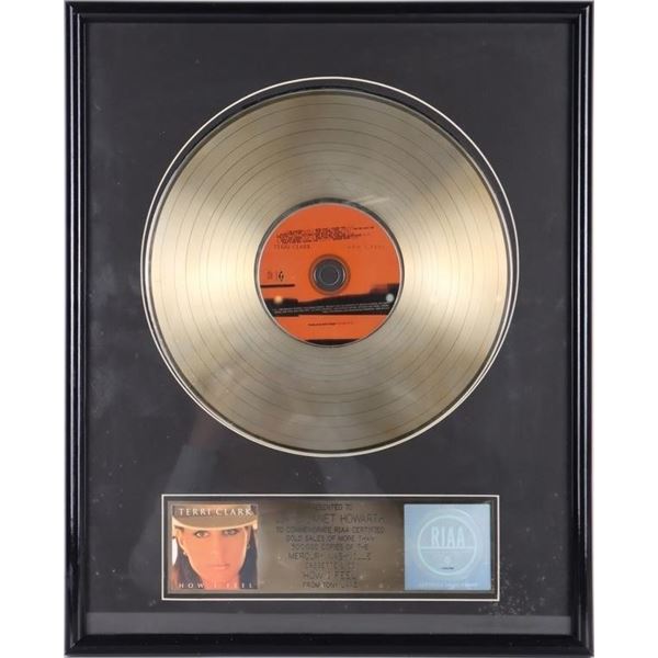 RIAA CERT GOLD T.CLARK CASSETTE & CD "HOW I FEEL"