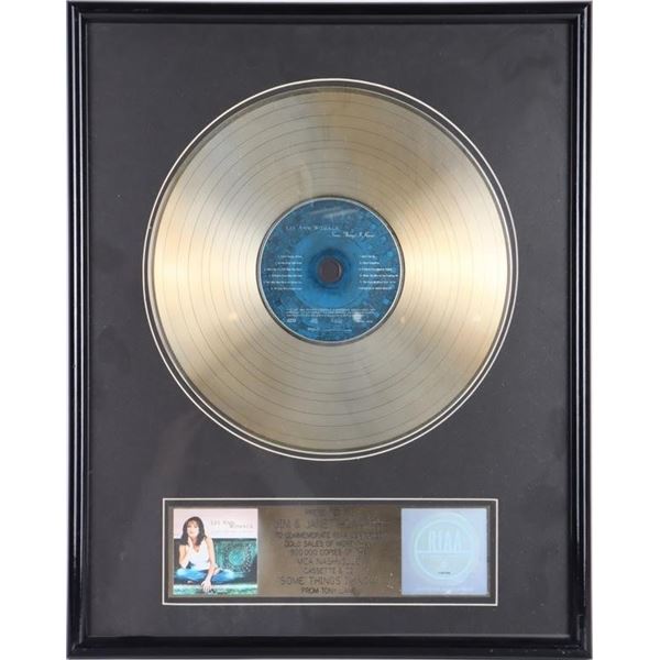 RIAA CERT GOLD L. WOMACK CASSETTE & CD "SOME..."