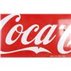 Image 3 : VINTAGE COCA COLA BENT END 68" METAL SIGN
