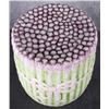 Image 3 : BUNDLED ASPARAGUS PORCELAIN ITALIAN GARDEN STOOL