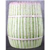 Image 4 : BUNDLED ASPARAGUS PORCELAIN ITALIAN GARDEN STOOL