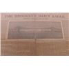 Image 5 : THE BROOKLYN DAILY EAGLE 1883 NEWSPAPER FRAMED