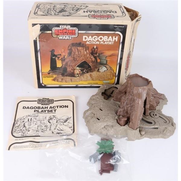 STAR WARS DAGOBAH KENNER 1981 PLAYSET W/ BOX
