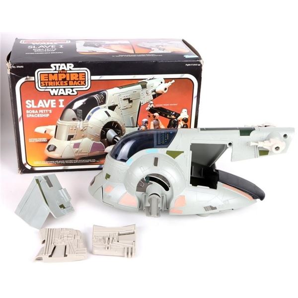 1980 STAR WARS ESB BOBA FETT SLAVE I SET W/ BOX