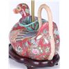 Image 4 : VINTAGE CHINESE EXPORT PORCELAIN DUCK LAMP