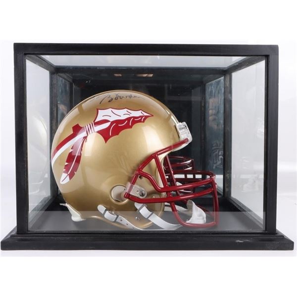 BOBBY BOWDEN SIGNED RIDDLE PROLINE HELMET PSA/DNA