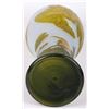 Image 5 : AFTER E. GALLE NOVEAU CAMEO GREEN LILIES VASE