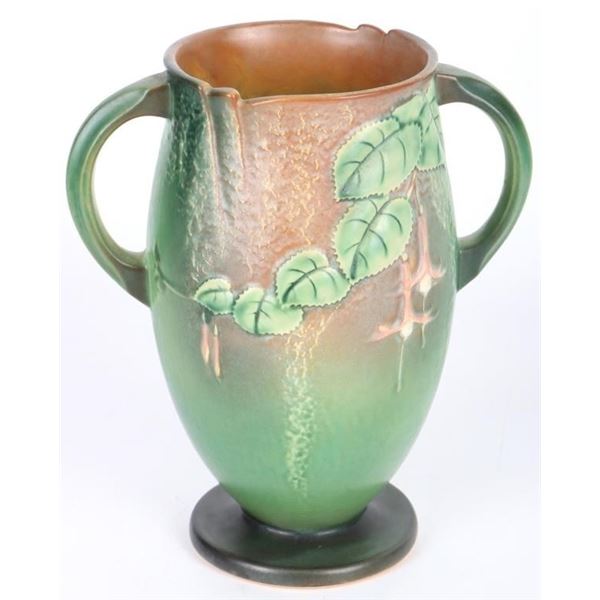 VINTAGE ROSEVILLE POTTERY FUCHSIA 901-10 VASE