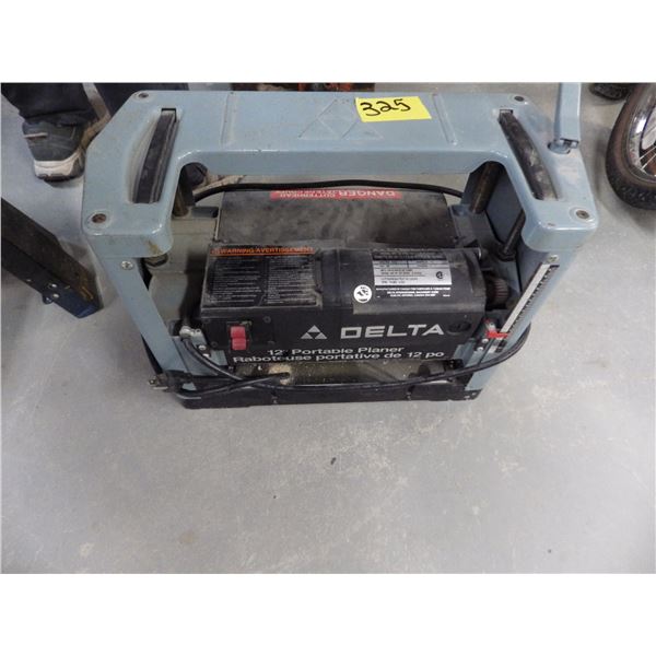 working Delta 12 inch portable power planer