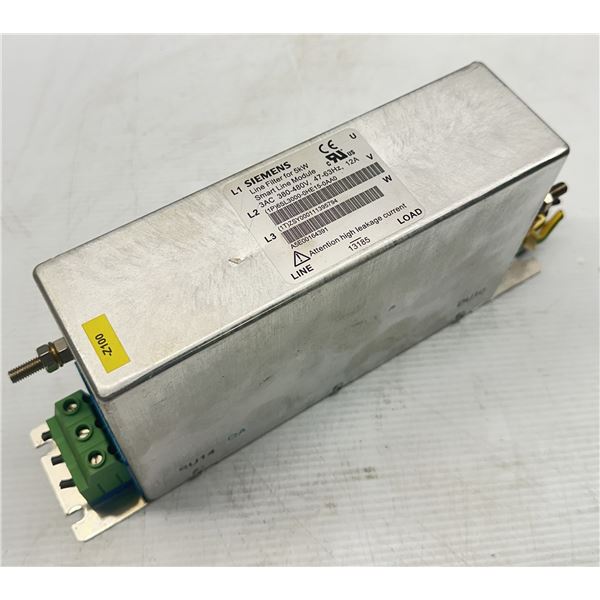 Siemens #6SL3000-0HE15-0AA0 Line Filter
