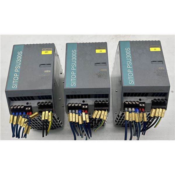 (3) Siemens #6EP1436-2BA10 Power Supplies