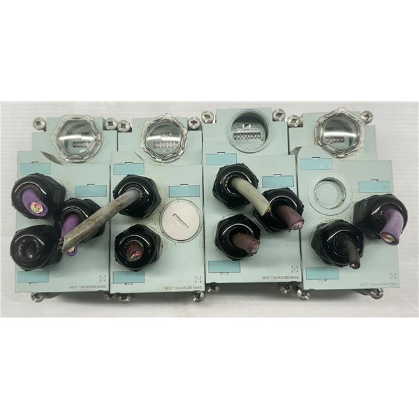 (4) Siemens #6ES7 194-4AC00-0AA0 Simatic S7 Modules