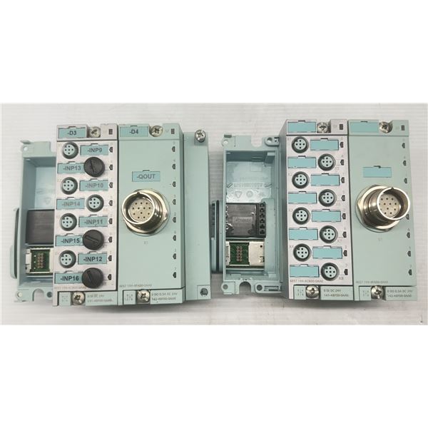 (2) Siemens Modules Units w/ #6ES7 194-4CB00-0AA0 & #6ES7 194 4FA00-0AA0