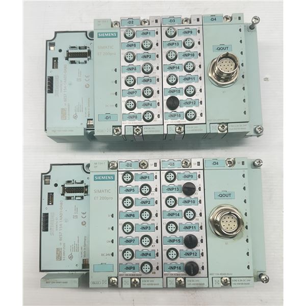 (2) Siemens #6ES7 154-1AA01-0AB0 Modules Units