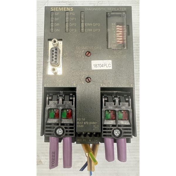 Siemens #6ES7 972-0AB01-0XA0 Simatic S7 Module